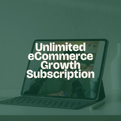 Unlimited eCommerce Growth Subscription | Marketing Membership | Fractional CMO
